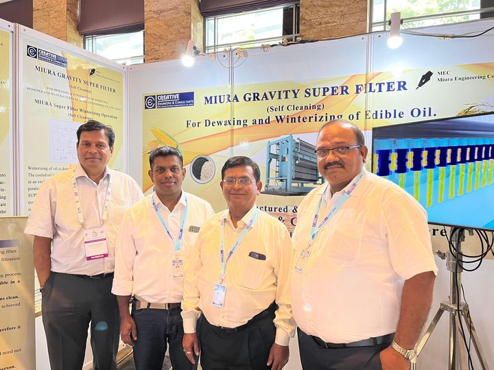 CEAC team at the MIURA Gravity Super Filter stall