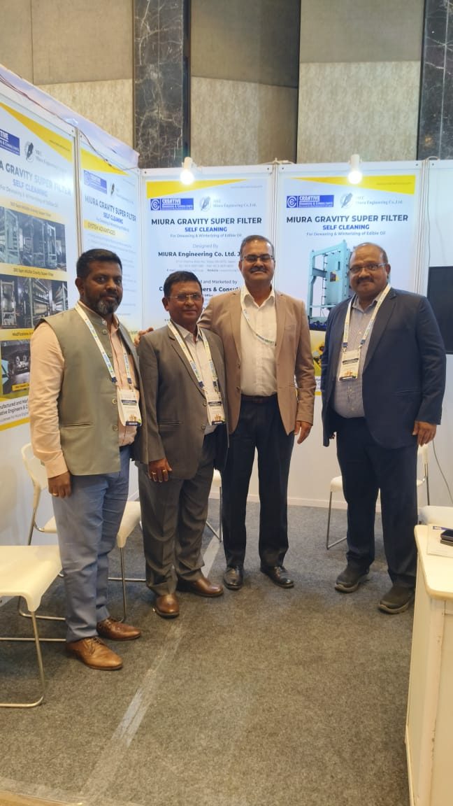 With visitors at the CEAC stall